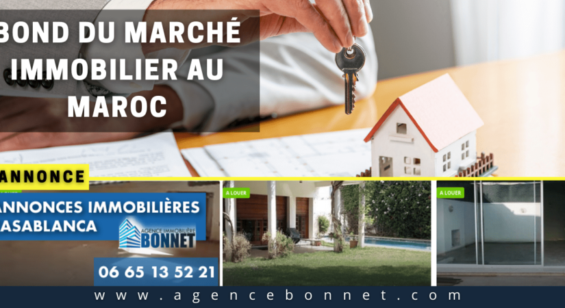 Bond du marché immobilier au Maroc